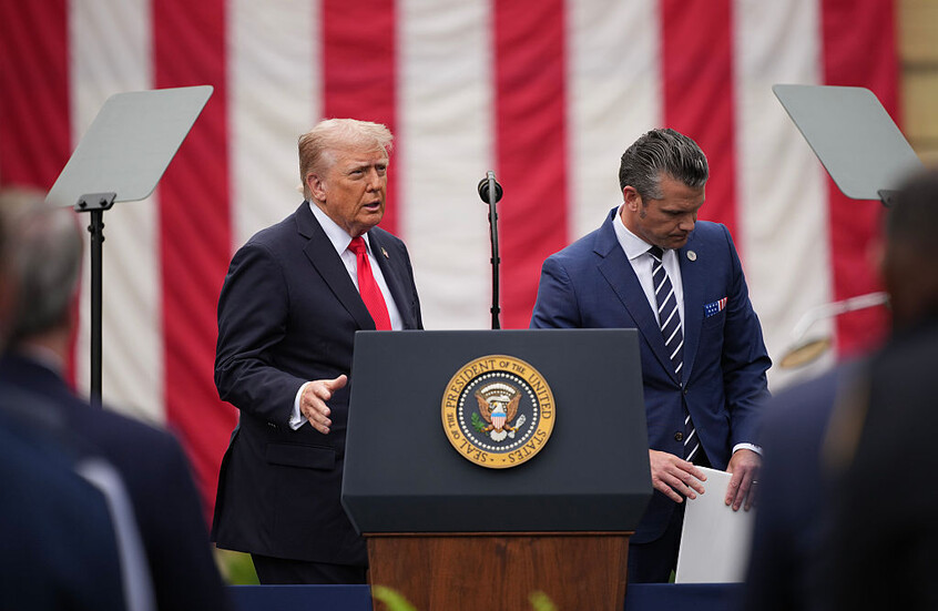 ترامب: هيغسيث سيلتقي بالجنرالات لرفع معنوياتهم