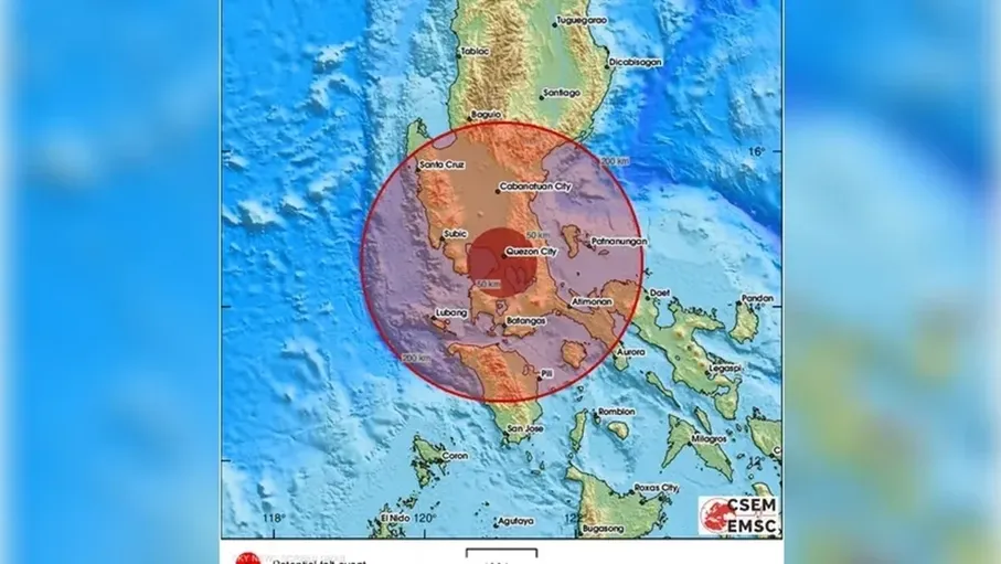 بقوة 6.7.. زلزال قوي يضرب الفلبين ومخاوف من تسونامي