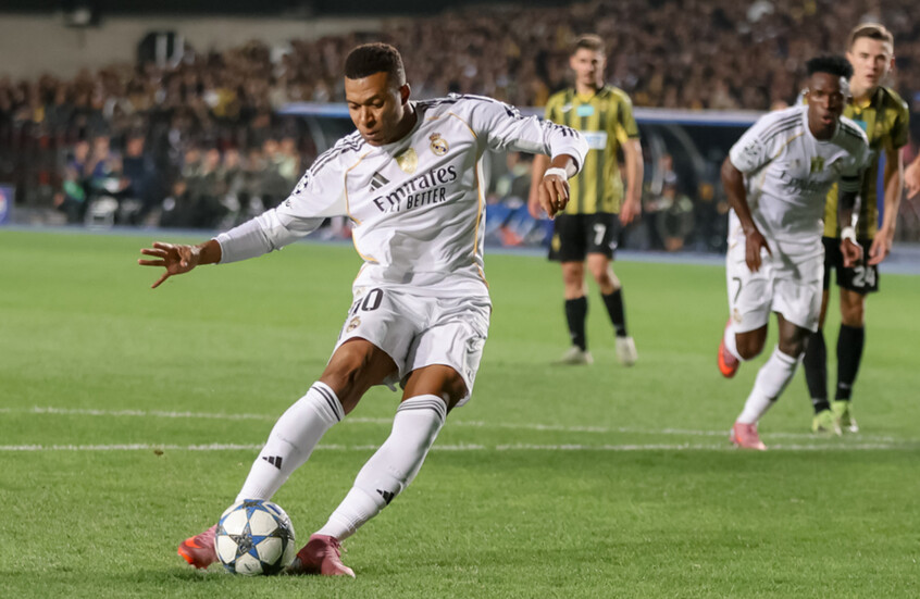 هاتريك مبابي يقود ريال مدريد لاكتساح كايرات ألماتي في دوري الأبطال