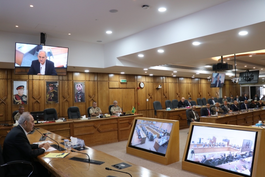 الحباشنة يحاضر في كلية الدفاع الوطني