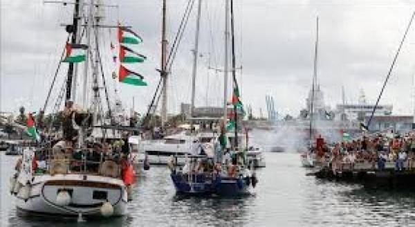 أسطول الصمود يتهم إيطاليا بمحاولة افشال المهمة