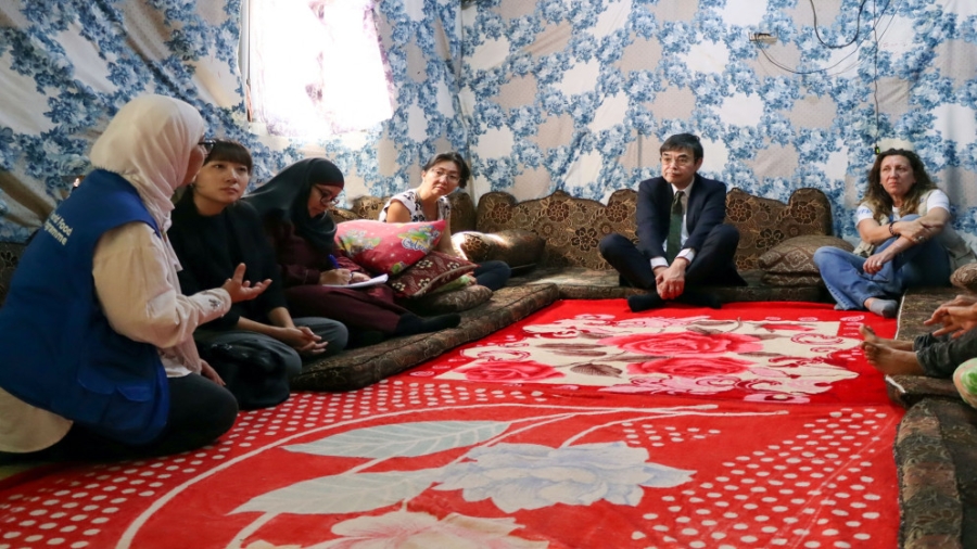 اليابان تجدد التزامها بدعم المساعدات النقدية الشهرية وبرنامج التغذية المدرسية في الأردن