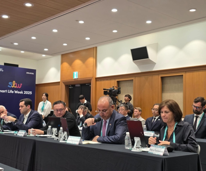 الشواربة يختتم مشاركته في مؤتمر الذكرى الأربعين لشبكة الميتروبوليس العالمية في سيئول