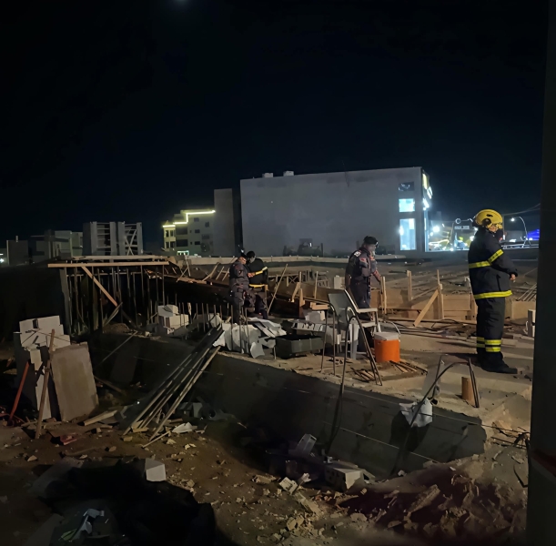 العتوم.. يكشف عن سبب انهيار جزء من مبني في محافظة اربد..