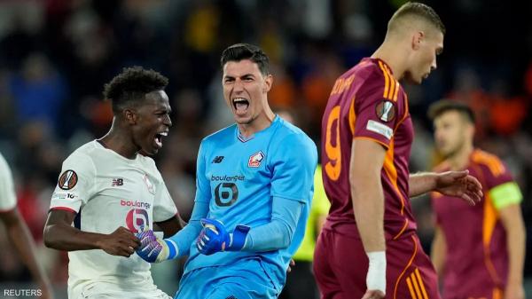 حارس ليل الفرنسي يتصدى لـ3 ركلات جزاء في 3 دقائق