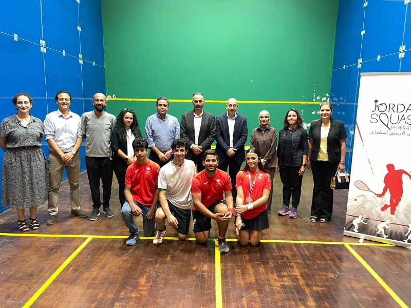 الاتحاد الأردني للاسكواش يكرّم لاعبيه المميزين ويشيد بدعم الرعاة