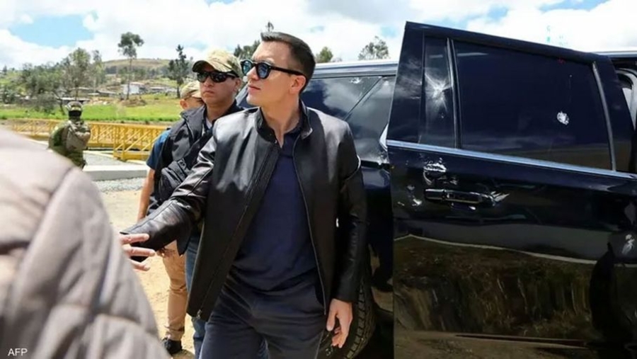 نجاة رئيس الإكوادور بعد تعرض موكبه لإطلاق نار