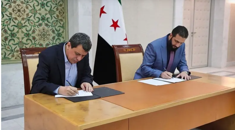 اتفاق بين قسد والحكومة السورية على وقف شامل لإطلاق النار