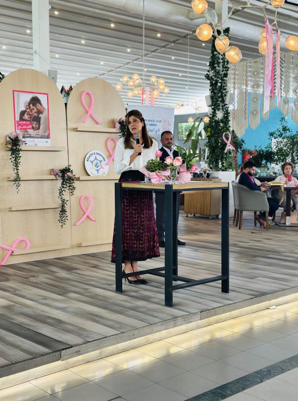 برعاية الأميرة دينا مرعد نادي إنرويل يحتفي بشهر أكتوبر الوردي لمكافحة السرطان