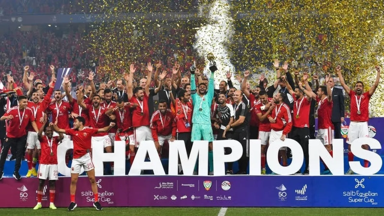 أبوظبي تستضيف كأس السوبر المصرية للمرة السابعة