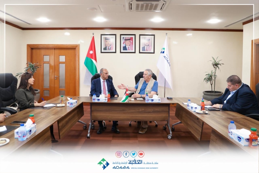 الشواربة يزور سلطة منطقة العقبة الاقتصادية الخاصة، وشركة تطوير العقبة