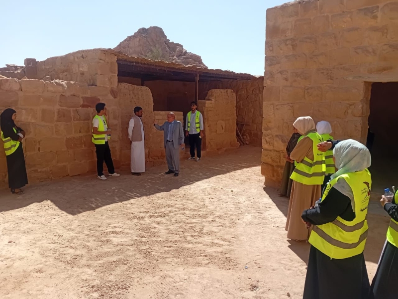 نشاط تتبعي لمسار الثورة العربية الكبرى في القويرة