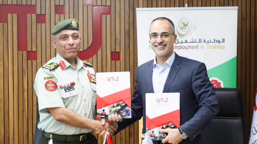 شراكة بين الوطنية للتشغيل والتدريب والحسين التقنية لتأهيل الشباب الأردني بمهارات سوق العمل