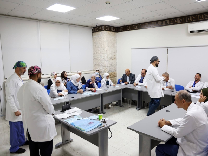 مستشفى الجامعة الأردنية تشارك في الأسبوع العالمي للتعقيم بحملة توعوية شاملة