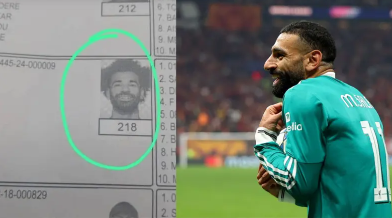 صورة غريبة .. ماذا يفعل صلاح في انتخابات رئاسة الكاميرون؟