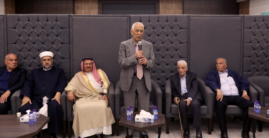 مندوبًا عن الملك وولي العهد...العيسوي ينقل يعزي القضاة والحجازي والكلوب والخالدي