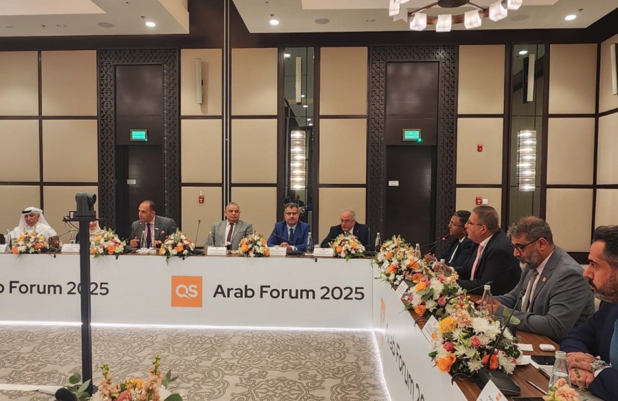 رئيس جامعة البترا يشارك في منتدى QS العربي