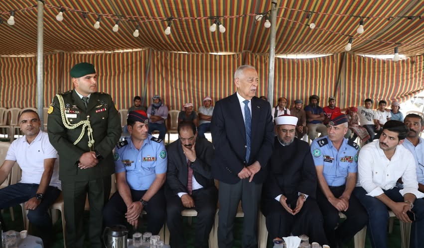 العيسوي يعزي بضحايا غرق ٣ أطفال  أشقاء في قناة الملك عبدالله