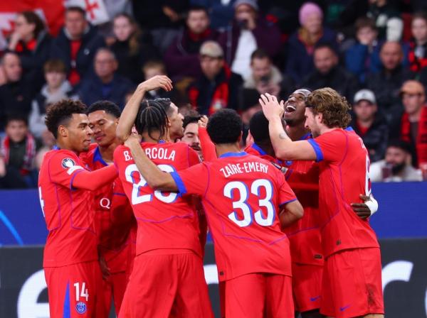 باريس سان جيرمان يكتسح ليفركوزن بسباعية في دوري أبطال أوروبا