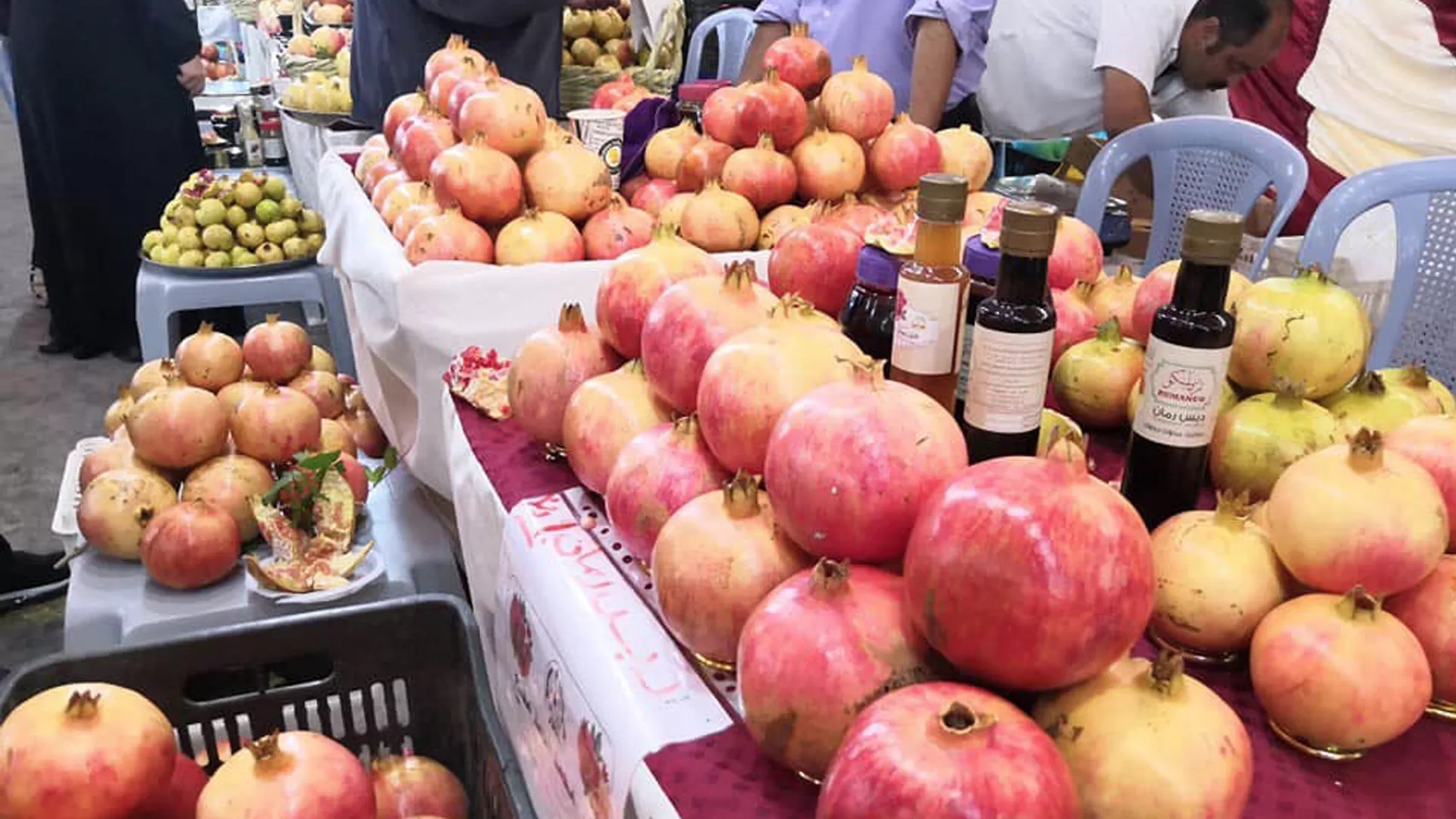 وزير الزراعة يفتتح مهرجان الرمان والمنتجات الريفية السابع عشر في إربد