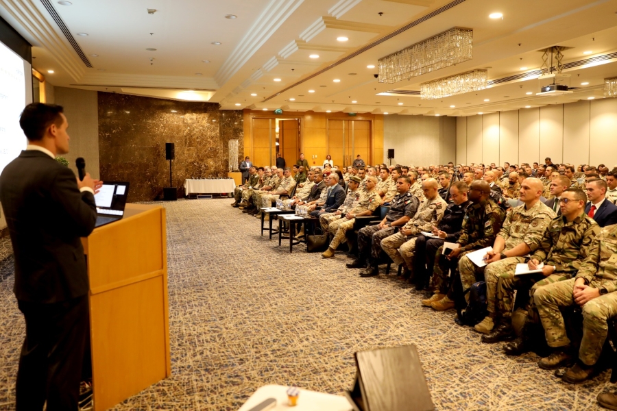 الحنيطي  يختتم المؤتمر الأولي لتمرين الأسد المتأهب 2026