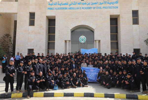 فريق البحث والإنقاذ الأردني يحافظ على تصنيفه الدولي الثقيل