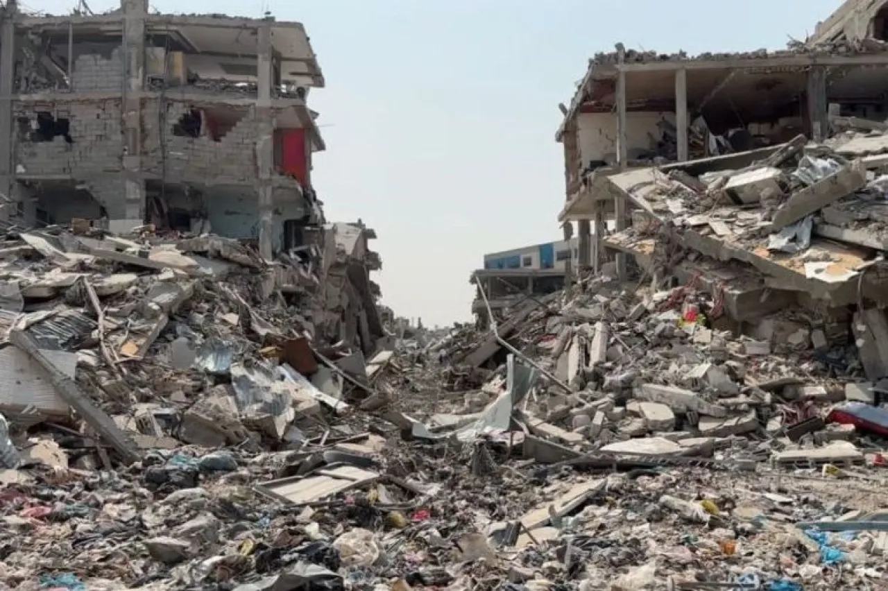 الاحتلال ينسف منازل شرقي مدينة غزة