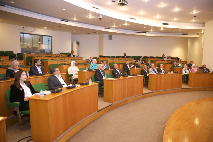 الامانة تنظم جلسة نقاشية لبحث مسودة مشروع نظام رخص الاعمار والرقابة عليها