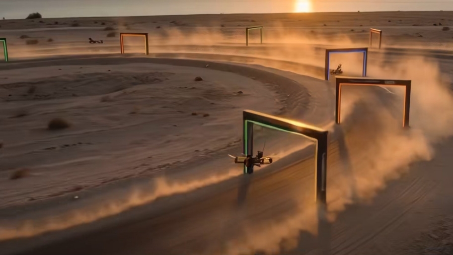 انطلاق المرحلة الثانية من سباق هوفر يو للطائرات المسيّرة في البحر الميت بمشاركة 50 متسابقًا