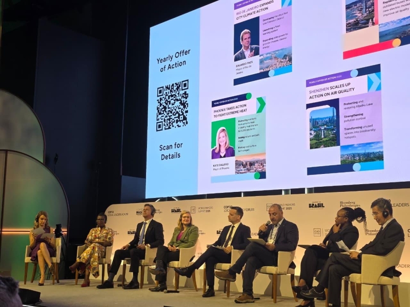 الشواربة يشارك في قمة رؤساء البلديات العالمية C40 ومنتدى القادة المحليين