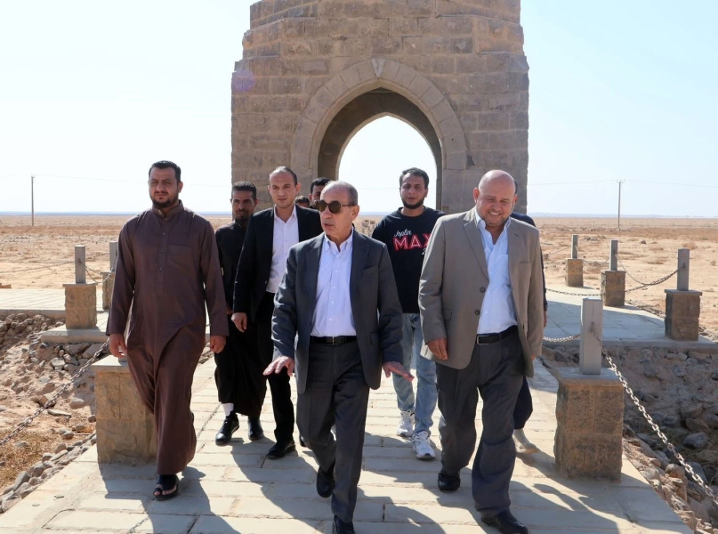 وزير الإدارة المحلية يتفقد بلديتي الصفاوي والمفرق الكبرى استعدادًا لفصل الشتاء