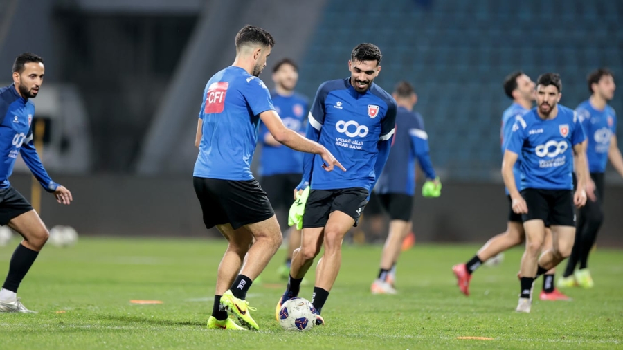 المنتخب الوطني لكرة القدم يبدأ تدريباته استعداداً لمواجهتي تونس ومالي