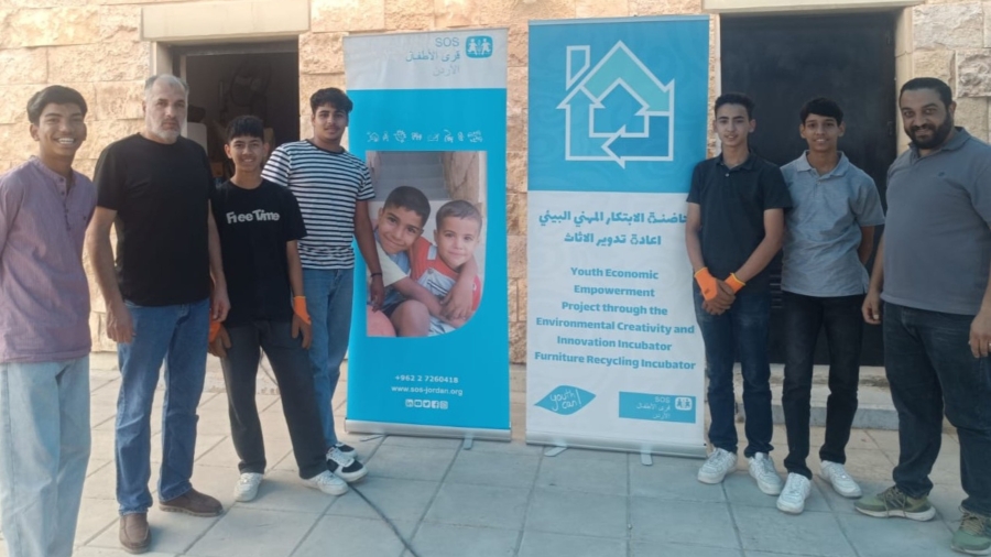 قرى الأطفال تطلق المرحلة العملية لمشروع حاضنة الابتكار البيئي