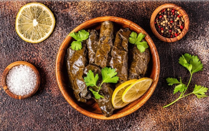 ورق عنب على الطريقة التركية