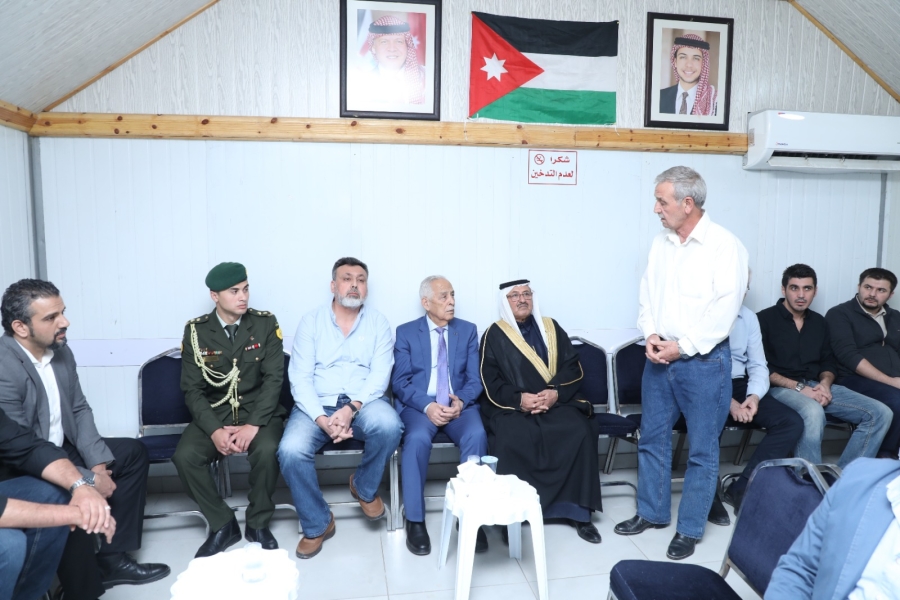 مندوبا عن الملك وولي العهد...العيسوي يعزي عشائر الظهراوي وحداد والخراشقة والمحمد وأبو جبارة