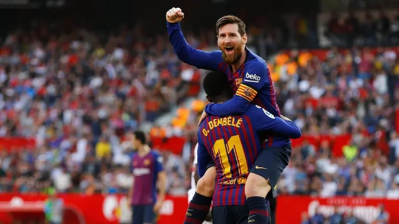 رقصة ميسي الأخيرة  تثري خزينة برشلونة بـ300 مليون يورو