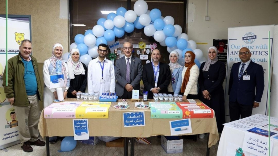 مستشفى الجامعة ينظم حملة توعوية حول العدوى
