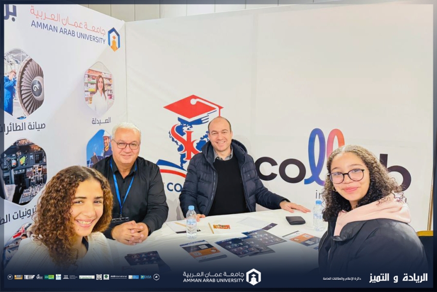 جامعة عمّان العربية تشارك في معرض التعليم الدولي في المغرب 2025 لتعزيز استقطاب الطلبة الدوليين