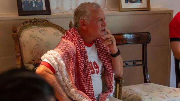 الملك: فخورون بتواجد اسم الأردن في قرعة كأس العالم 2026 اليوم. نتمنى التوفيق للنشامى في هذه المشاركة التاريخية