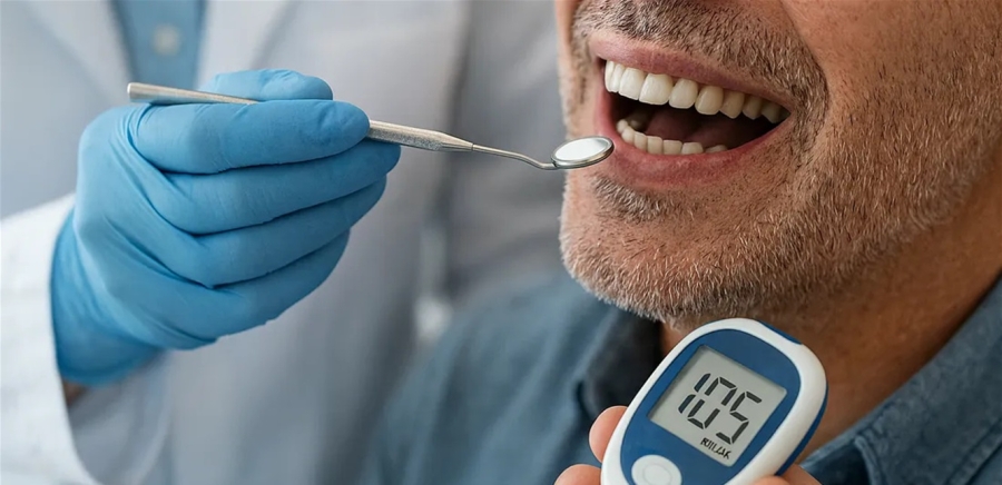 هل من علاقة بين السكري وصحة الفم؟