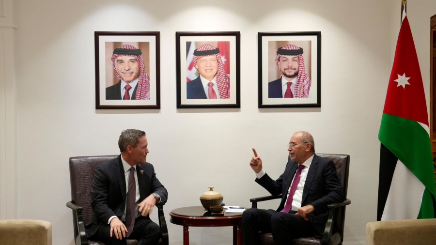 وزير الخارجية يلتقي السفير الأميركي لدى الأمم المتحدة