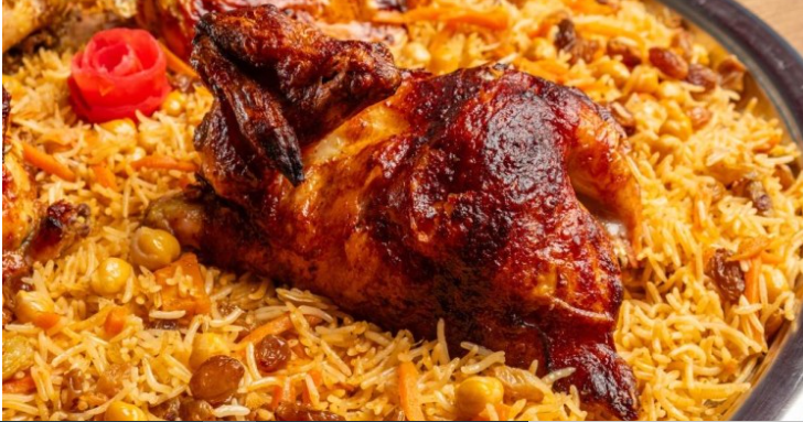 طريقة عمل البخاري بالدجاج