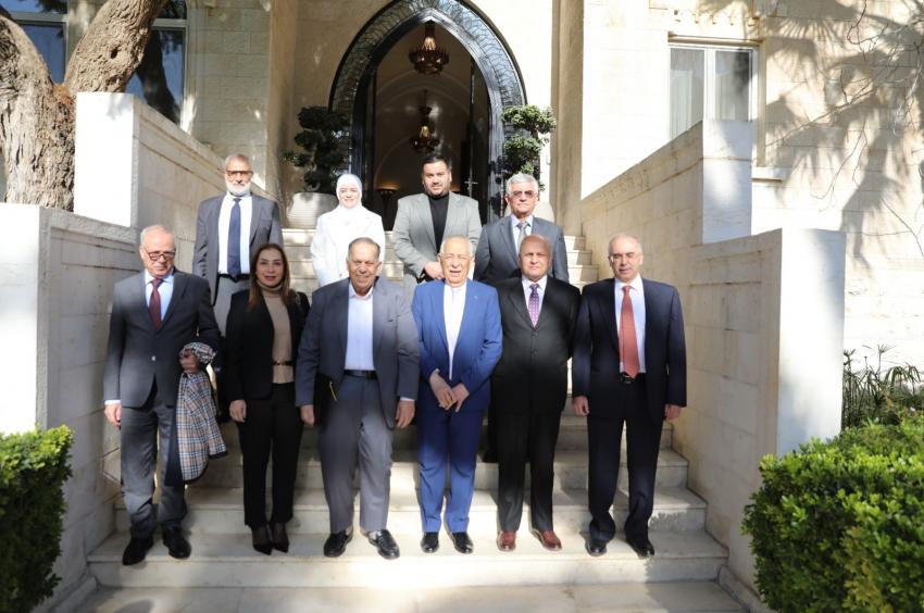 العيسوي يلتقي وفدا من جماعة عمان لحوارات المستقبل