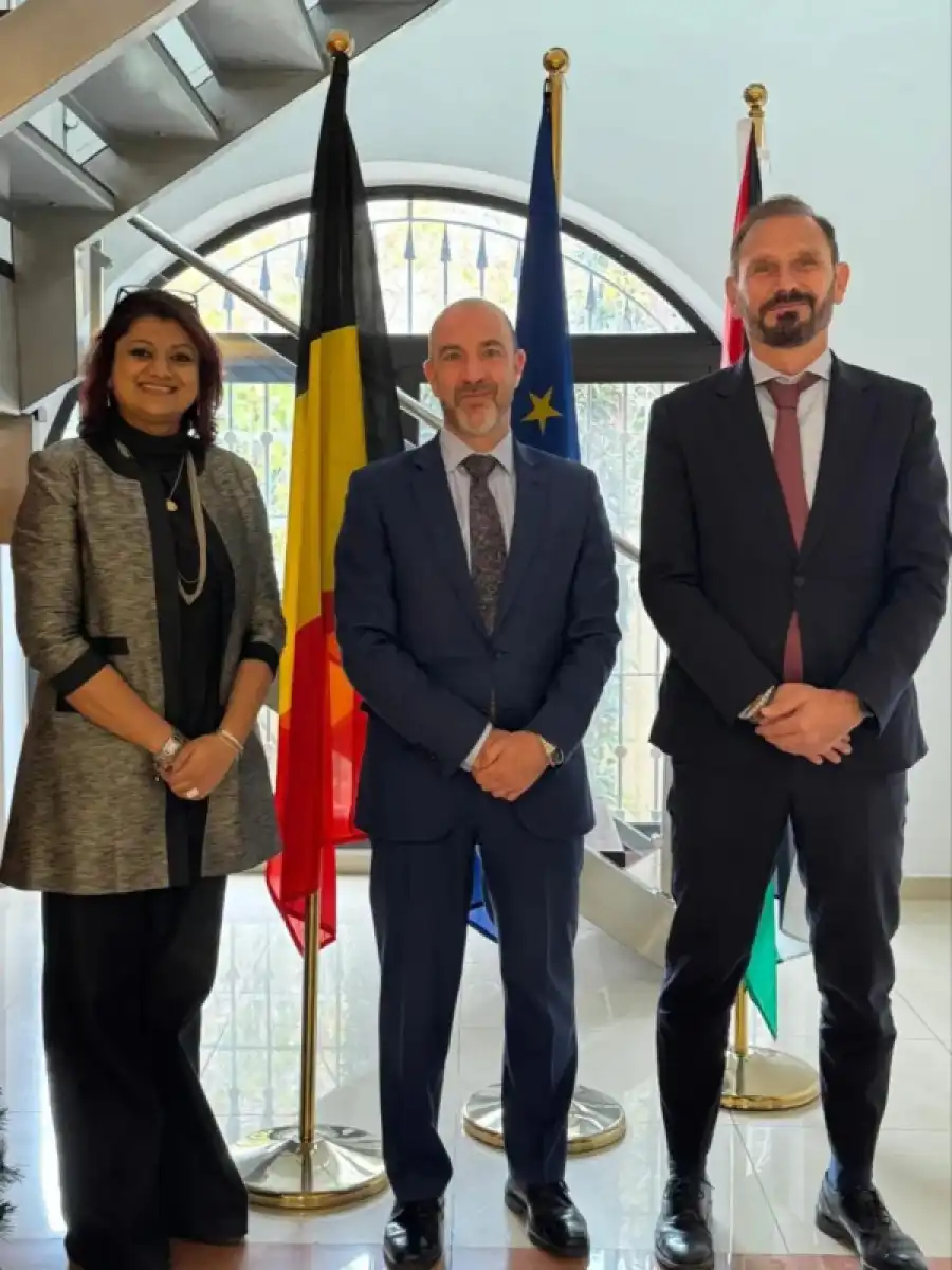 تعزيز التعاون بين بلجيكا والمنظمة الدولية للهجرة في الأردن والعراق