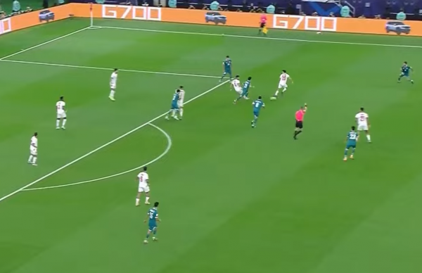 المنتخب الوطني لكرة القدم يتأهل إلى نصف نهائي كأس العرب بعد تغلبه على نظيره العراقي بهدف دون رد