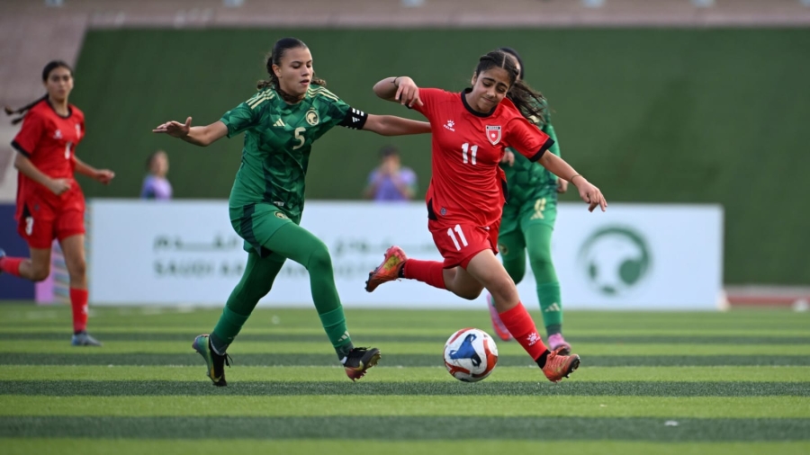 المنتخب النسوي ت14 يبلغ نهائي غرب آسيا بعد فوزه على السعودية