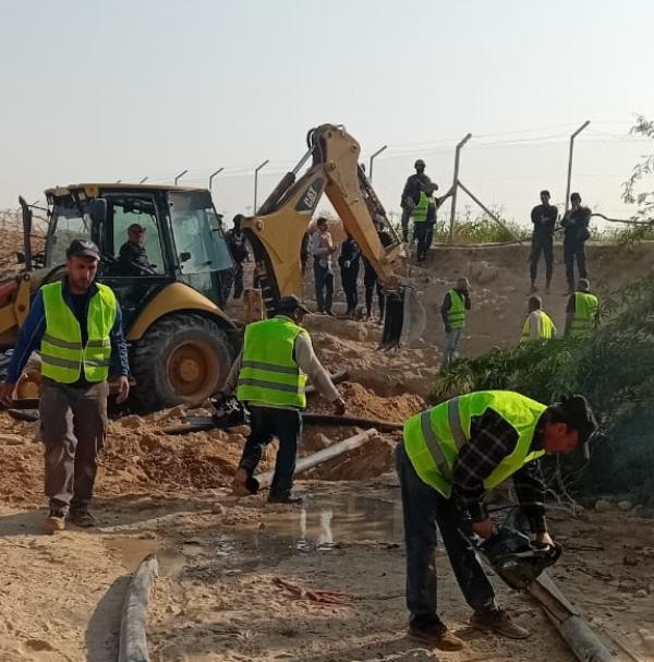 ضبط أكثر من 1411 اعتداء على خطوط المياه خلال شهر