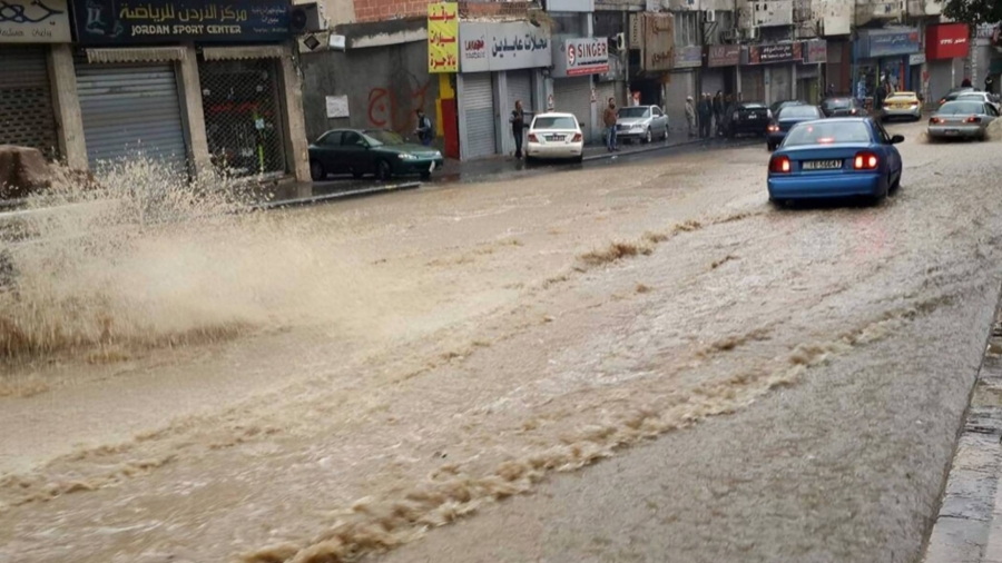 الإدارة المحلية: بلديات الكرك والطفيلة الأكثر تأثرًا بالمنخفض الجوي