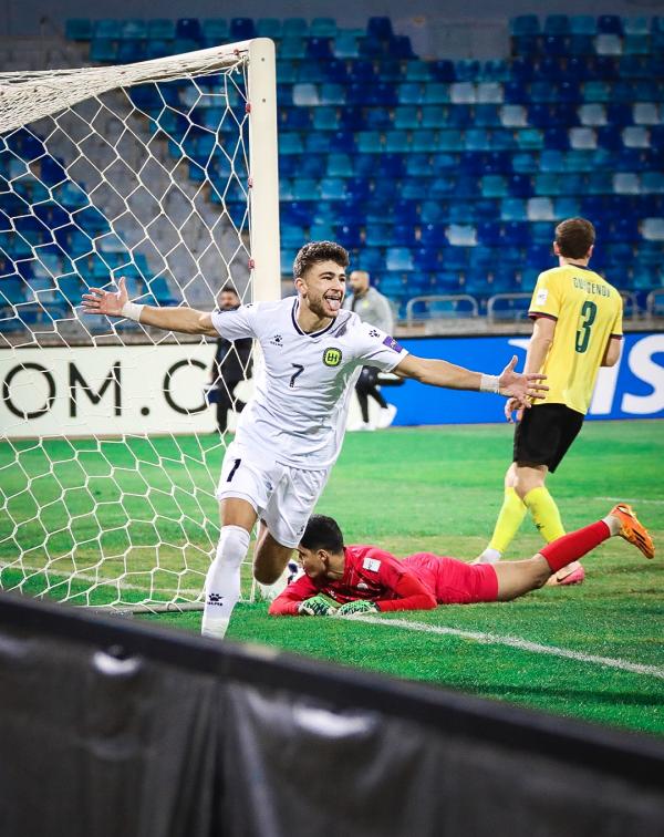 الحسين إربد يتصدر مجموعته بعد ثلاثية في شباك أهـال التركمنستاني