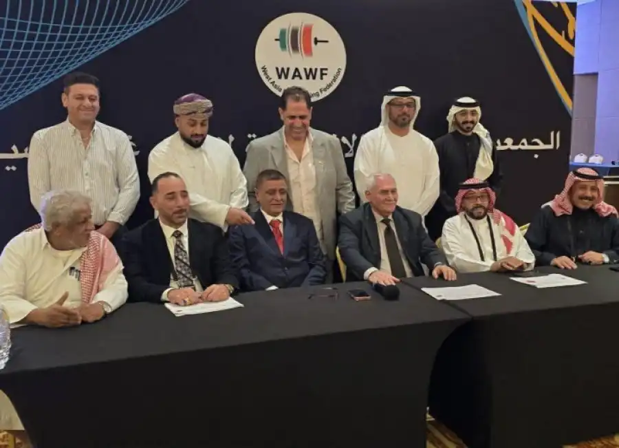 العميان نائباً أولا لرئيس اتحاد غرب آسيا لرفع الأثقال